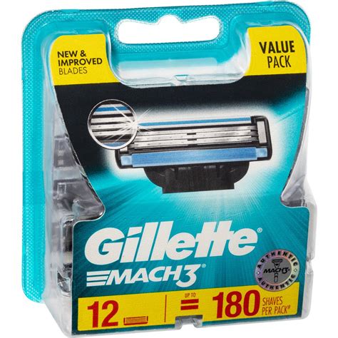 gillette mach 3 blades woolworths.